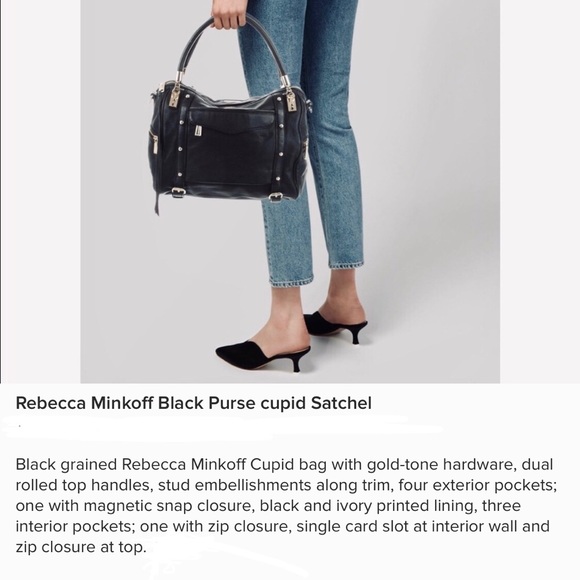 Rebecca Minkoff Cupid Bag- IMPECCABLE condition - Picture 5 of 8